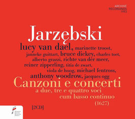 Adam Jarzebski: Canzoni e concerti a due, tre e quattro voci cum basso continuo (2CD, NIFC)
