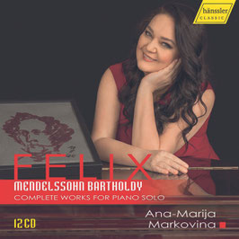 Felix Mendelssohn-Bartholdy: Complete Works for Piano Solo (12CD, Hänssler Classic)