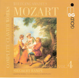 Wolfgang Amadeus Mozart: Complete Clavier Works, vol. 4 (MDG)