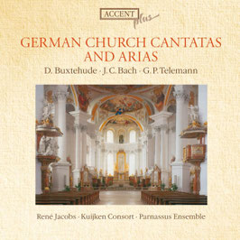 German Church Cantantas and Arias: Buxtehude, JC Bach, Telemann (Accent)
