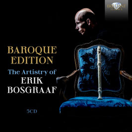 Baroque Edition, The Artistry of Erik Bosgraaf: Van Eyck, Bach, Handel, Vivaldi, Telemann (5CD, Brilliant Classics)
