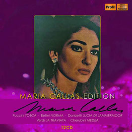 Maria Callas Edition: Tosca, Norma, Lucia di Lammermoor, La Traviata, Medea (12CD, Hänssler Profil)