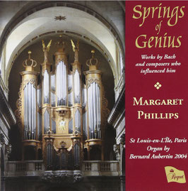 Springs of Genius, Works by Bach and composers who influenced him (Regent)