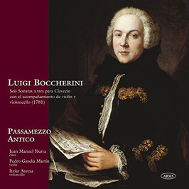 Luigi Boccherini: Seis Sonatas a tres para Clavecin con el acompanamiento de violin y violoncello 1781 (Arsis)