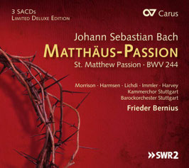 Johann Sebastian Bach: Matthäus-Passion (3SACD, Carus, Limited Edition)