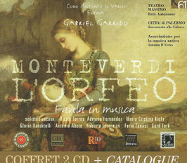 Claudio Monteverdi: L'Orfeo, Favola in musica (2CD, K617)