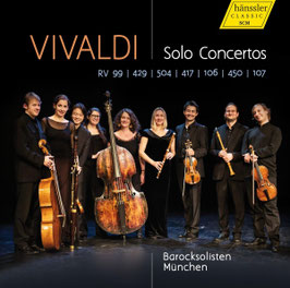 Antonio Vivaldi: Solo Concertos RV 99, 429, 504, 417, 106, 450, 107 (Hänssler Classic)