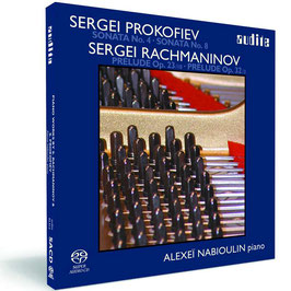 Sergei Prokofiev: Sonate No. 4, Sonate No. 8, Sergei Rachmaninov: Prelude Op. 23/10, Prelude Op. 32/3 (SACD, Audite)