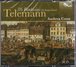Georg Philipp Telemann: 12 Fantasias for Harpsichord (3CD, Brilliant)