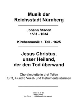 Jesus Christus, unser Heiland