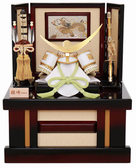 雅峰作 兜8号収納箱飾り（6L22-HH-712）