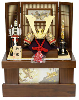 雅峰作 兜10号収納箱飾り（6M22-GT-719）