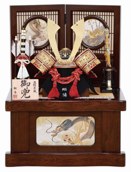 兜12号収納箱飾り（6M22-HH-734）
