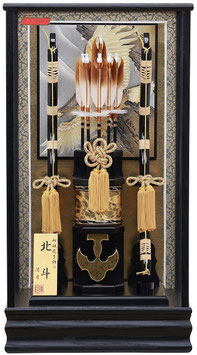 破魔弓 北斗（ほくと）15号 高さ62cm ケース入 四角（1213-15-011）