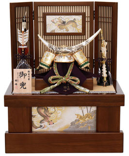 雅峰作 兜10号収納箱飾り（6L22-GT-719）