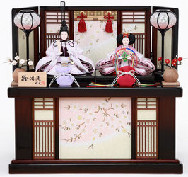 ひな人形 親王収納箱飾り（4M12-ST-240）