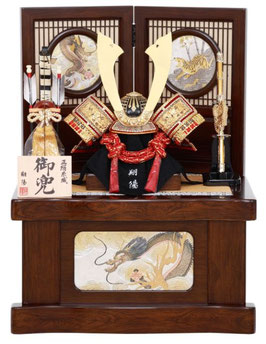 兜12号収納箱飾り（6M22-ST-734）