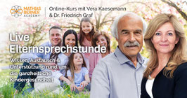 Elternsprechstunde mit Dr. Friedrich Graf und Vera Kaesemann
