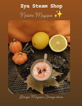 Bougie Magique Orange Douce