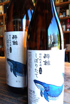 酔鯨　特別純米しぼりたて生酒