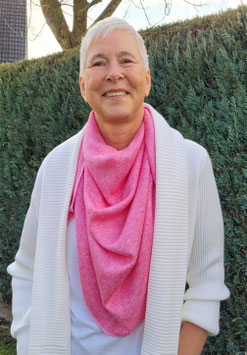 Kuscheltuch in Pink