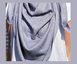 Kuscheltuch in Grau