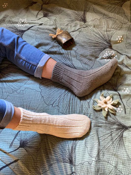 Chaussettes 100% laine de nos moutons
