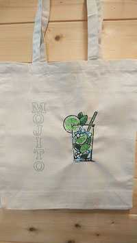 Tote bag, sac fourre tout, Mojito
