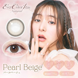 【エバーカラーワンデー パールベージュ 乱視カラコン（EverColor1day Pearl Beige Toric）】