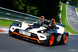 Ca. 15 Minuten bis 2,5 Stunden, KTM X-BOW selber fahren und KTM X-BOW Renntaxi Co Pilot, Teesdorf