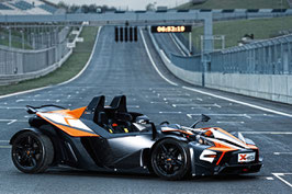 Ca. 15 Minuten oder ca. 30 Minuten 3 Runden KTM X-BOW Renntaxi oder  KTM X-BOW selber fahren, Lausitzring