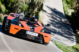 Ca. 15 Minuten oder ca. 30 Minuten 3 Runden KTM X-BOW Renntaxi oder  KTM X-BOW selber fahren, Brünn