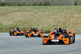 Ca. 15 Minuten bis 2,5 Stunden, KTM X-BOW selber fahren und KTM X-BOW Renntaxi Co Pilot, Greinbach