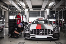 2 oder 3 Runden, Mercedes AMG GT S Renntaxi Co Pilot, Groß Dölln