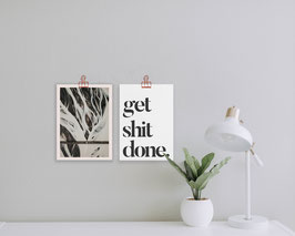 Poster-Bundle 'Get Shit Done' (A4)