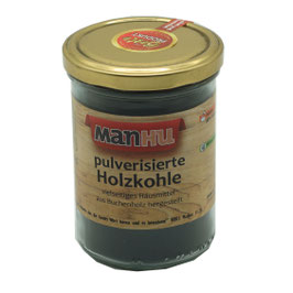 MANHU Holzkohle 150g