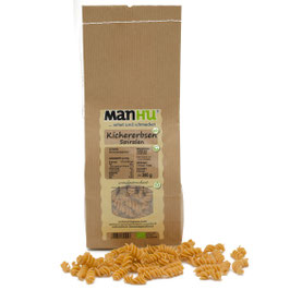 BIO ManHu Kichererbsen Spiralen 300g