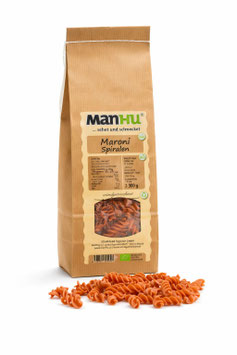 BIO ManHu Maroni Spiralen 300g