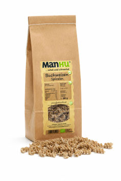 BIO ManHu Buchweizen Spiralen 300g