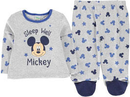 ▶️ DISNEY Mickey Mouse Baby Jungen Schlafanzug