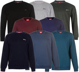 ▶️  SLAZENGER Herren Fleece Rundhals Pullover