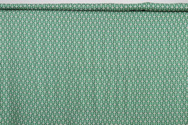 Viskose, Sew the Love by Joulijou, Blümchen und Punkte, retro, grün