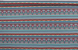 Boho Muster, mehrfarbig, Jersey
