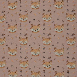 Fuchsgesicht, rosenholz, FT