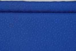 Viskose, Royalblau mit glänzenden Stipsen