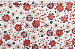 Weihnachtliche Mandalas/ Schneeflocken