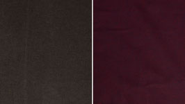 Flanell, bordeaux/braun-grau