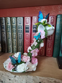 Porcelaine florale lumineuse 1
