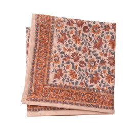Bonheur du jour -  grand foulard Lucette pink