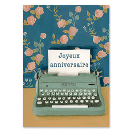 Mélanie Voituriez - Carte " anniversaire royal "